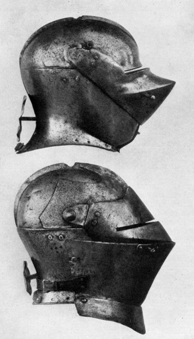 Spanish and Italian Helmets, 15th Century, 1929 by Unbekannt