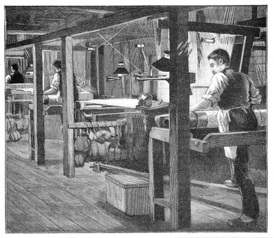 Spitalfields Silk Weavers by Unbekannt