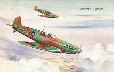 Spitfire Fighters by Unbekannt