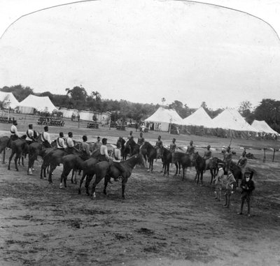 Sports day at Narsampet, India, 1905 by Unbekannt