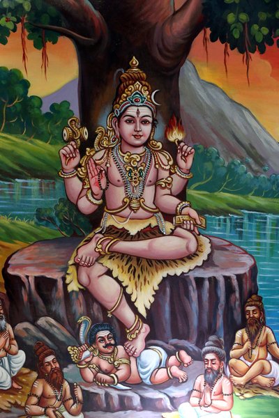 Sri Vadapathira Kaliamman Hindu temple, Shiva, Singapore by Unbekannt