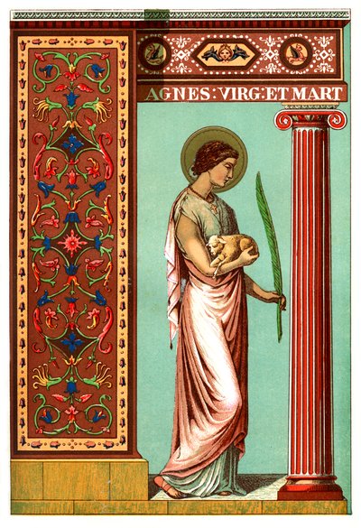 St Agnes, 1886 by Unbekannt