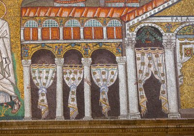 St. Apollinare Nuovo Church, Mosaic, Ravenna, Italy by Unbekannt