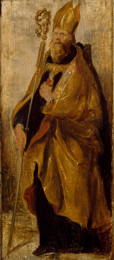 St Augustine, 17th century by Unbekannt