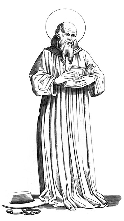 St Bonaventure, 1221-1274, 15th century by Unbekannt