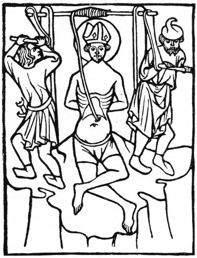 St Erasmus, c1400 by Unbekannt