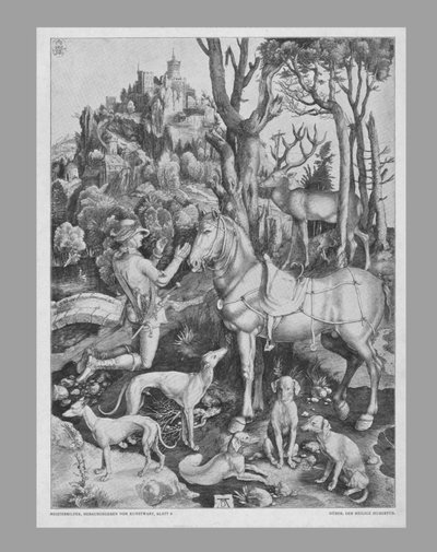 St Eustace by Unbekannt