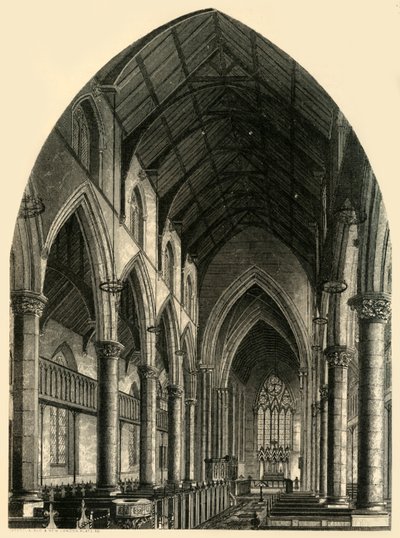 St. Giles Church, Camberwell, c1878 by Unbekannt