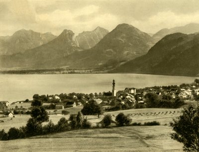 St Gilgen, Lake Wolfgang, Austria, c1935 by Unbekannt