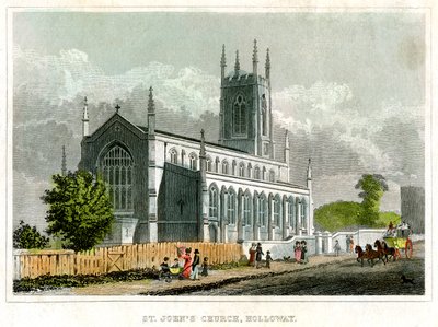 St Johns Church, Holloway, Islington, London by Unbekannt