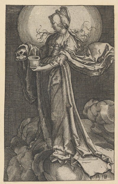 St. Mary Magdalene on the Clouds (copy) by Unbekannt