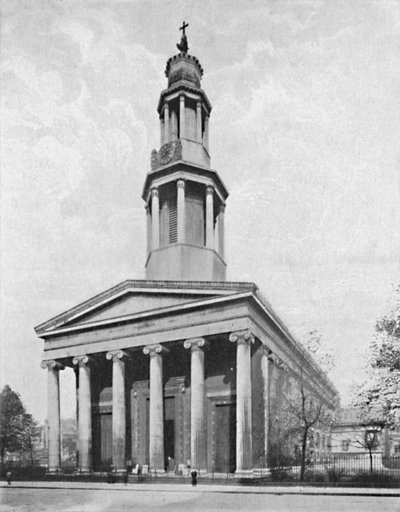 St. Pancras Church, 1904 by Unbekannt