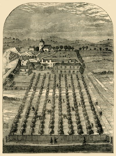 St Pancras Wells and Church in 1700 by Unbekannt