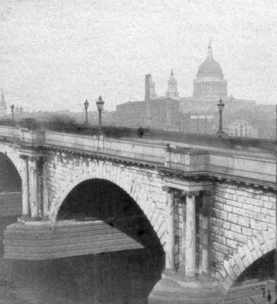 St Pauls Cathedral, London, late 19th century by Unbekannt