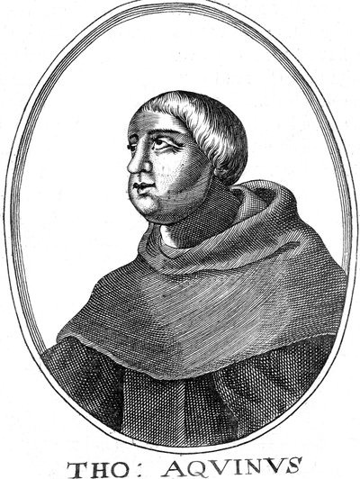 St Thomas Aquinas by Unbekannt