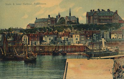 Stade & Inner Harbour, Folkestone by Unbekannt