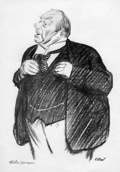 Stanley Baldwin, British Conservative politician, 1933 by Unbekannt