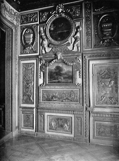 State Bedroom, Showing Alcove - Hôtel Lauzun, 1903 by Unbekannt