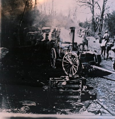 Steam locomotive, c. 1914-1918 by Unbekannt