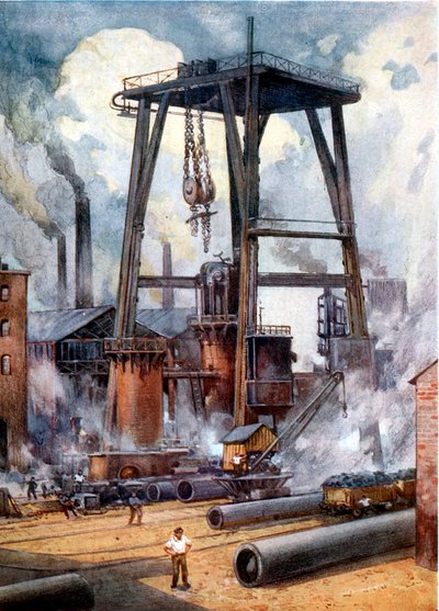 Steel Works by Unbekannt