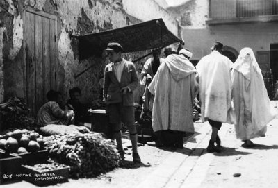 Street Scene, Casablanca, Morocco by Unbekannt