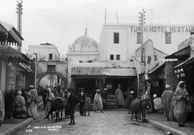 Street Scene, Rabat, Morocco, c1920s-c1930s by Unbekannt