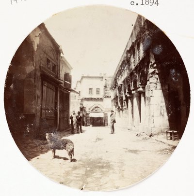 Street scene, c 1894 by Unbekannt