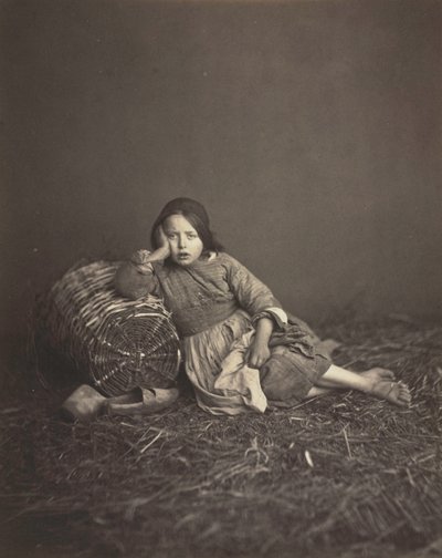 Study of a Young Peasant Girl by Unbekannt