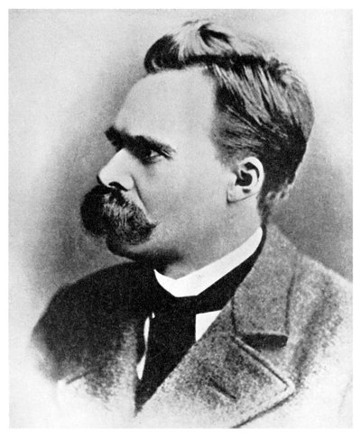 Superman: Friedrich Nietzsche, German Philosopher by Unbekannt