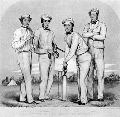Surrey Cricketers by Unbekannt