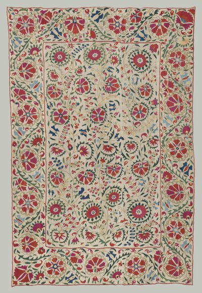 Suzani: Curtain or Bed Cover by Unbekannt
