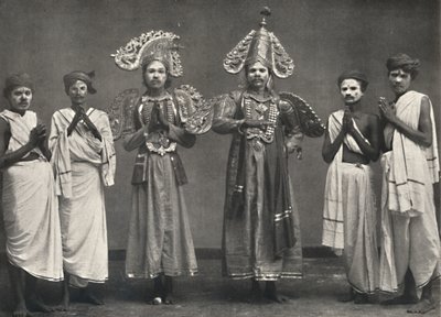 Scene from Shakuntalavilasa, the Play of Shakuntala by Unbekannt