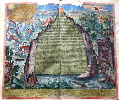 Tabula Smaragdina Emerald Tablet of Hermes Trismegistus by Unbekannt