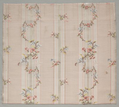 Taffeta Fragment, 1774-1793 by Unbekannt