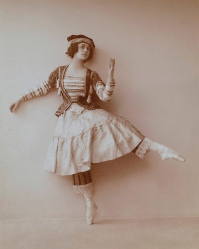 Tamara Karsavina, Russian Ballerina by Unbekannt
