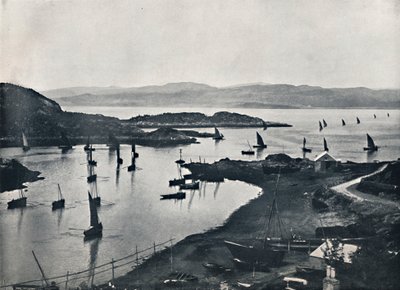 Tarbert - Fishing Boats Going Out, 1895 by Unbekannt