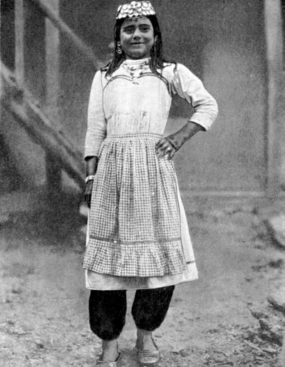 Tartar Girl of the Green Peninsula, Crimea by Unbekannt