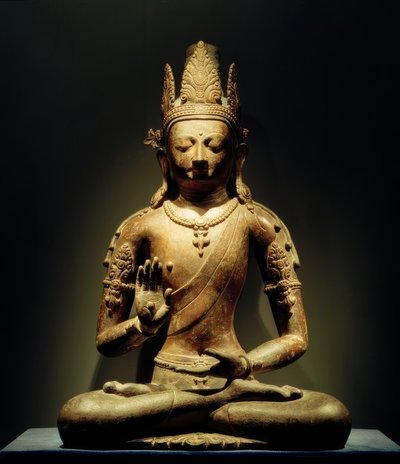 Tathagata Amoghasiddhi / Sculpture, 11th Century by Unbekannt