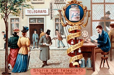 Telegraph Office, c1900 by Unbekannt