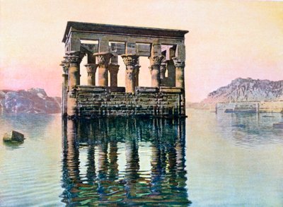 Temple Kiosk of Trajan, Philae, 20th century by Unbekannt