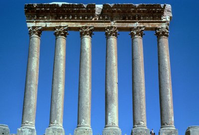 Temple of Heliopolitan Zeus, Baalbek, Lebanon, 10-249 AD by Unbekannt