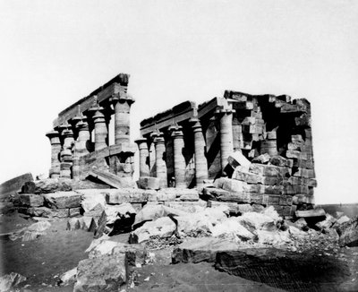 Temple of Maharrakah, Nubia, Egypt, 19th Century by Unbekannt