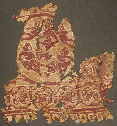 Textile Fragment, Byzantine by Unbekannt