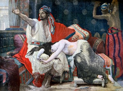 Thamar and Absalon, 1893 by Unbekannt