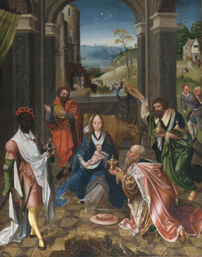 The Adoration of the Magi by Unbekannt