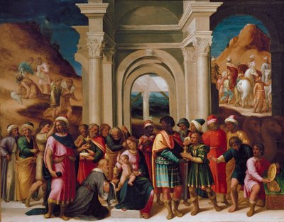 The Adoration of the Magi by Unbekannt