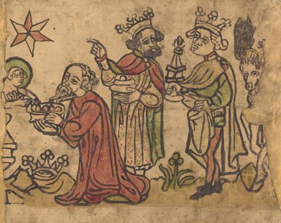 The Adoration of the Magi by Unbekannt
