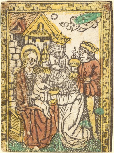 The Adoration of the Magi by Unbekannt
