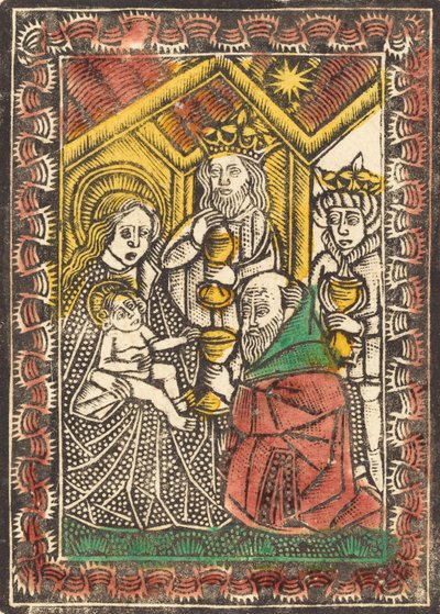 The Adoration of the Magi by Unbekannt