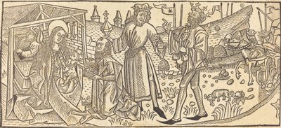The Adoration of the Magi by Unbekannt
